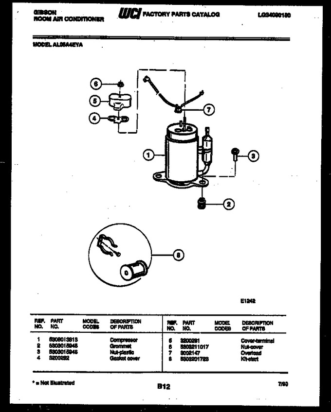 Diagram for AL05A4EYA
