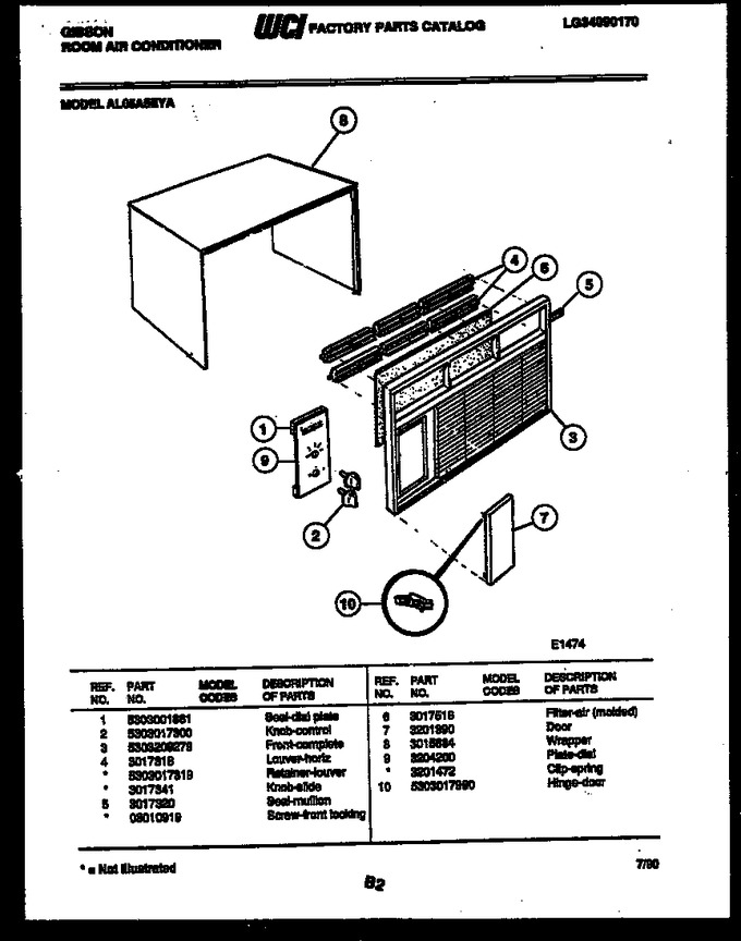 Diagram for AL05A5EYA