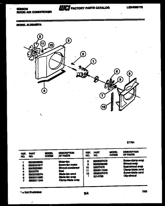 Diagram for AL05A5EYA