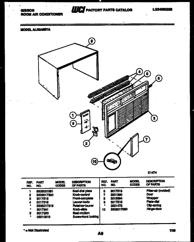 Diagram for AL05A6EYA