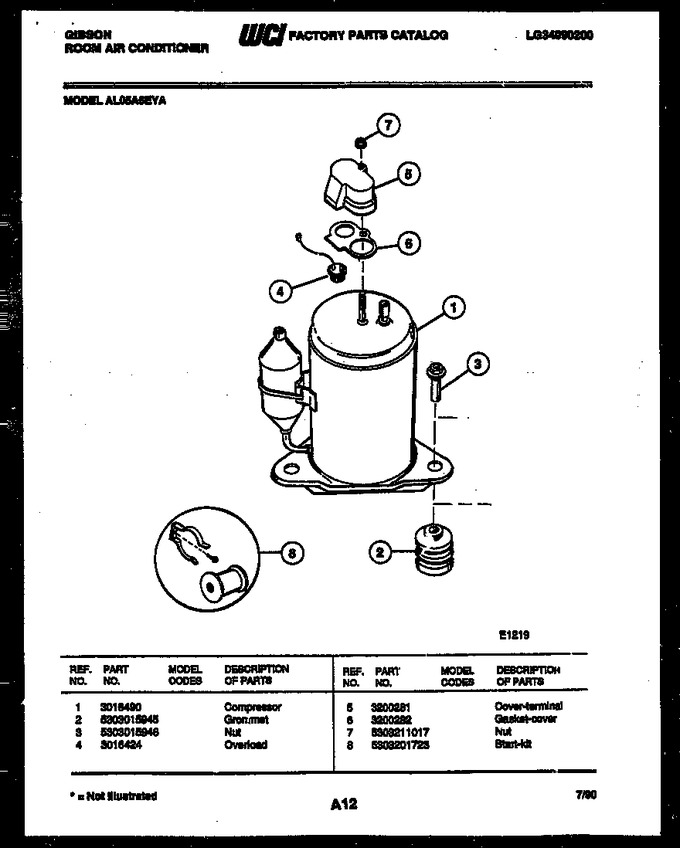 Diagram for AL05A6EYA