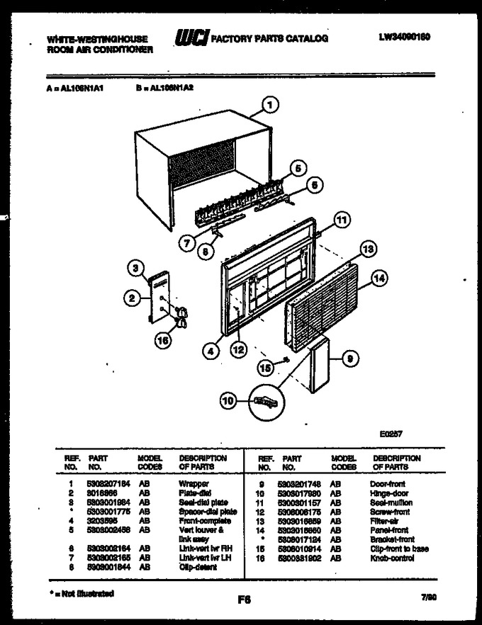 Diagram for AL106N1A1