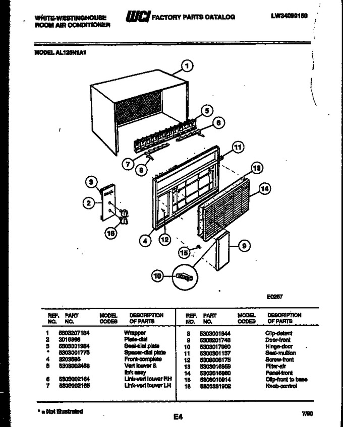 Diagram for AL125N1A1