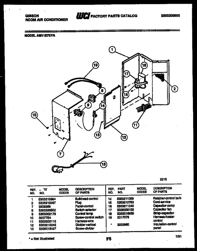 Diagram for AM11E7EYA