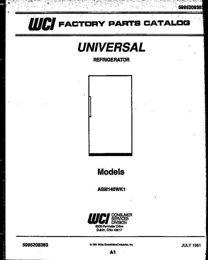Diagram for ASM140WKJ1