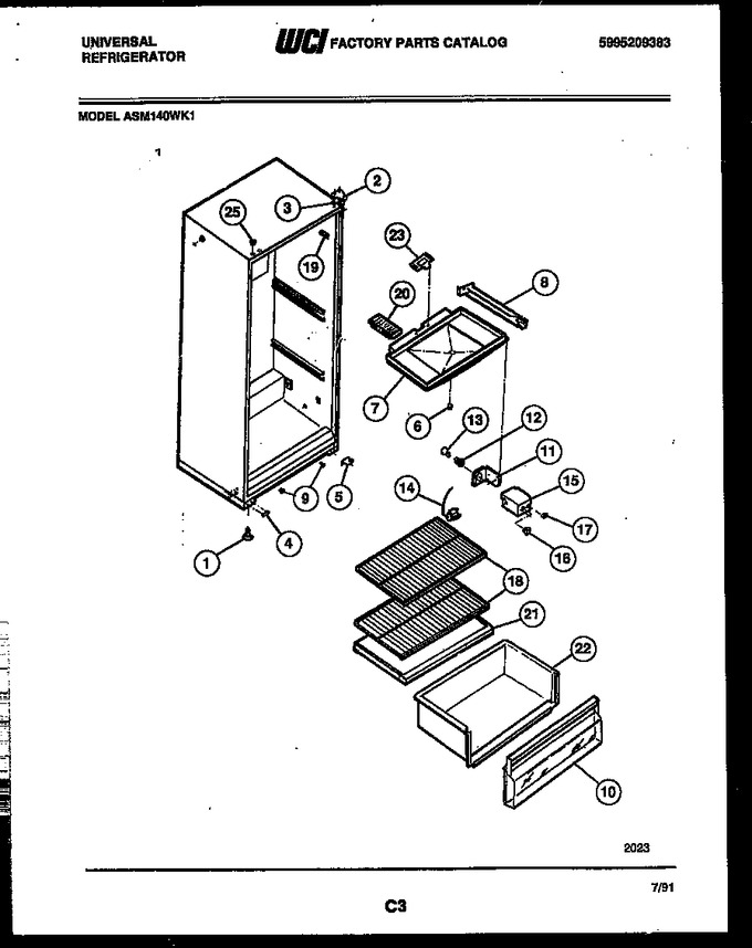 Diagram for ASM140WKB1