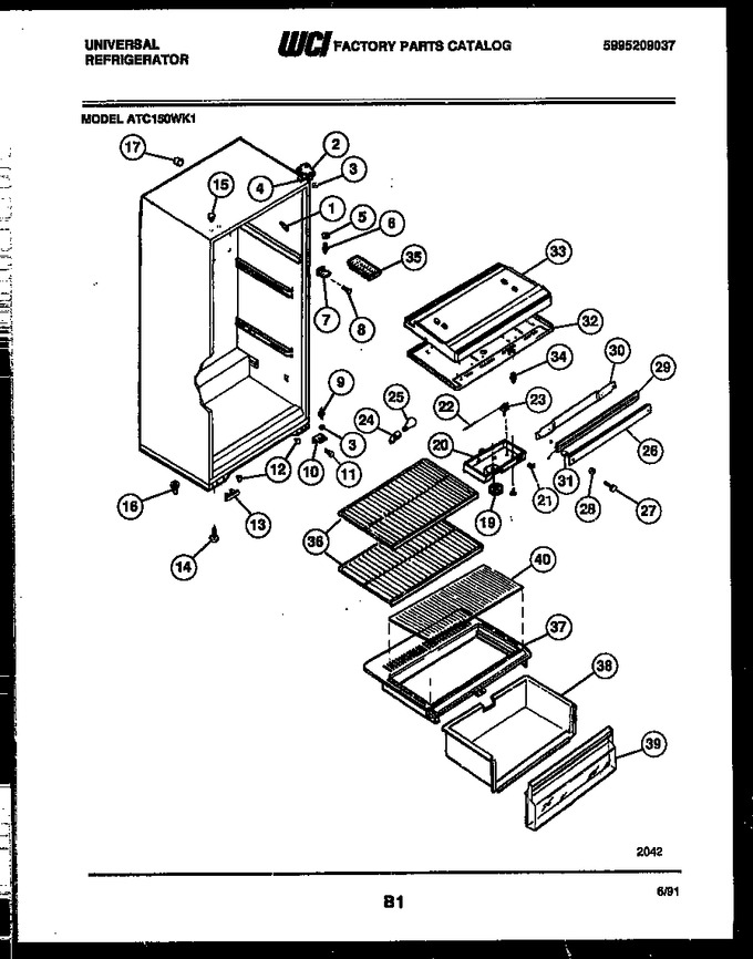 Diagram for ATC105WKB1
