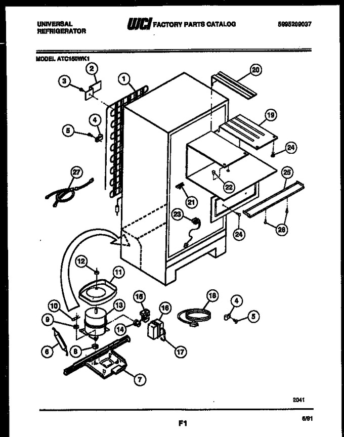 Diagram for ATC150WK1