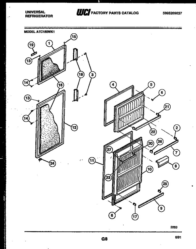 Diagram for ATC150WKD1