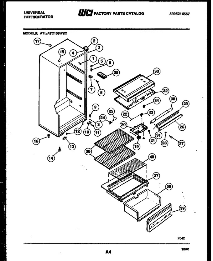 Diagram for ATC150WKY2