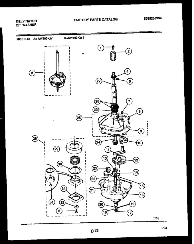 Diagram for AW100KW1