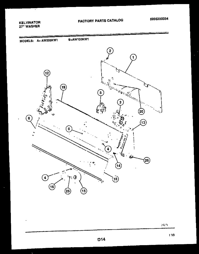 Diagram for AW200KW1