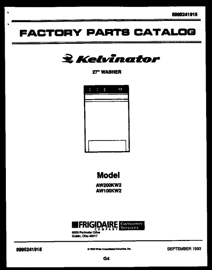 Diagram for AW100KW2