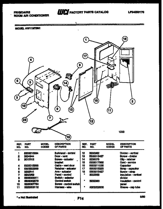 Diagram for AW11MT5N1