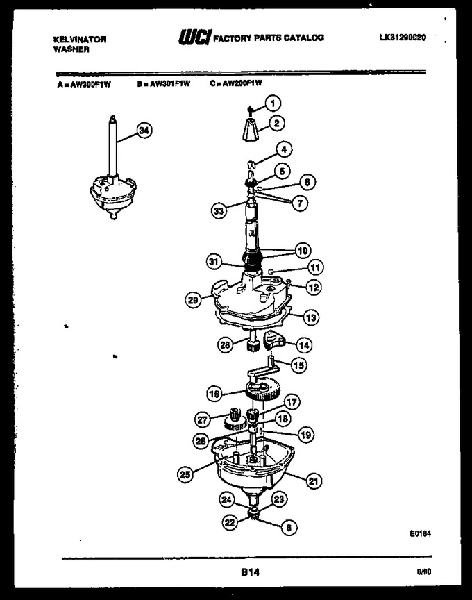 Diagram for AW300F1W