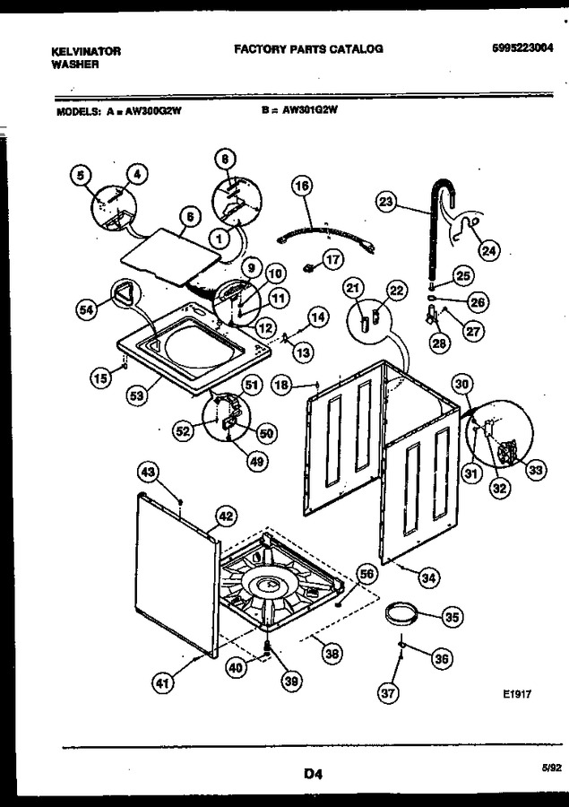 Diagram for AW301G2W