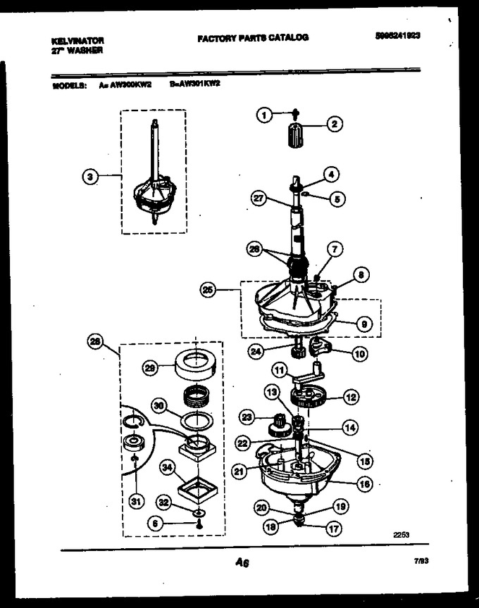 Diagram for AW300KW2