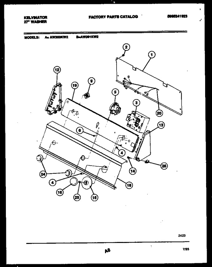 Diagram for AW301KW2