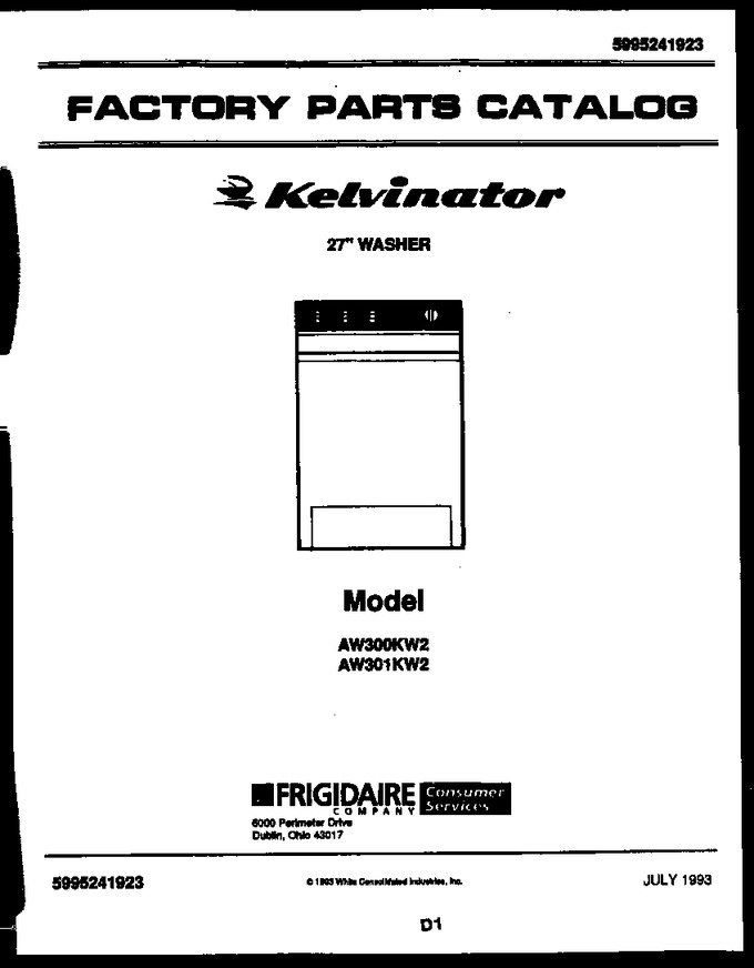 Diagram for AW301KD2