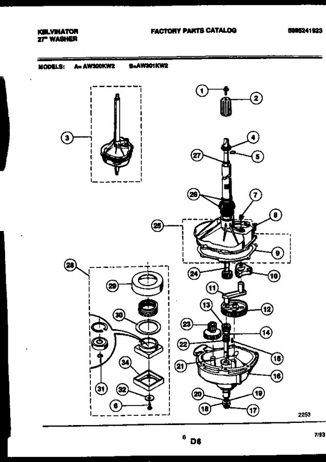 Diagram for AW301KD2