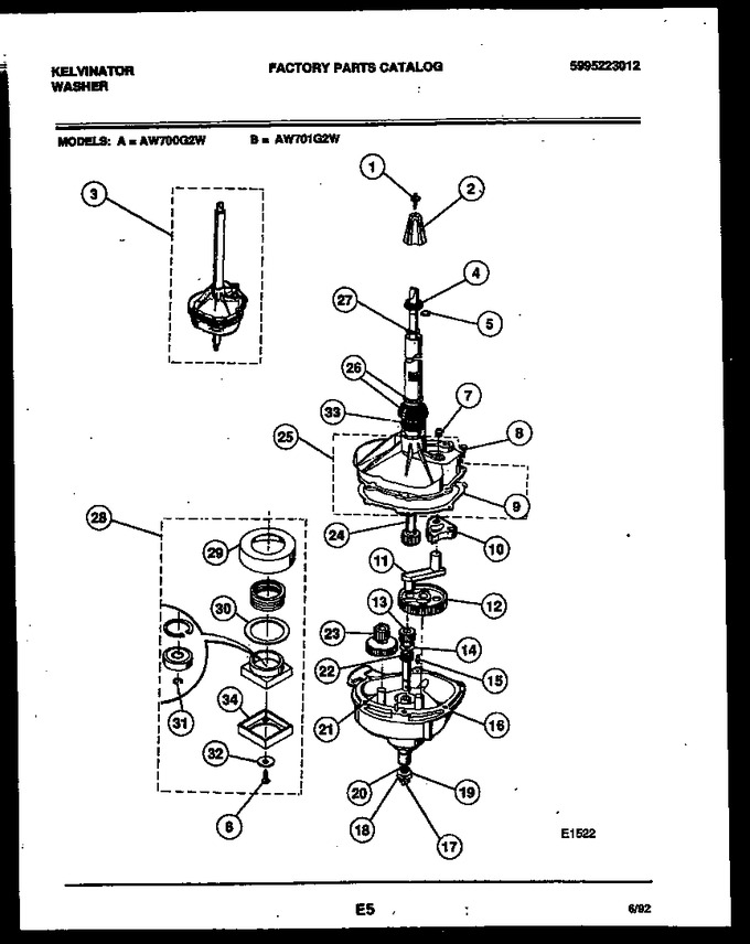 Diagram for AW700G2T