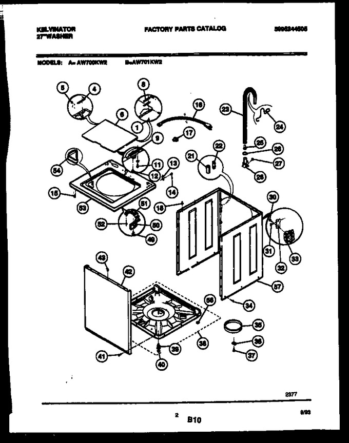 Diagram for AW700KW2