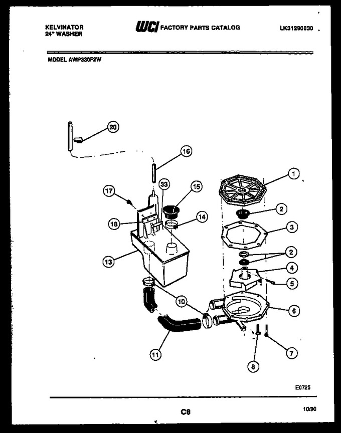 Diagram for AWP330F2W
