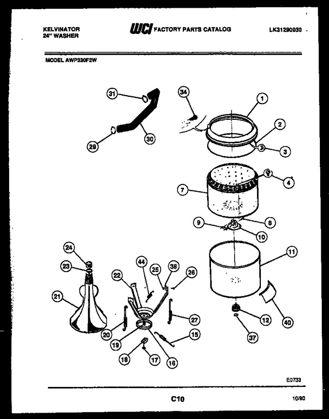 Diagram for AWP330F2W