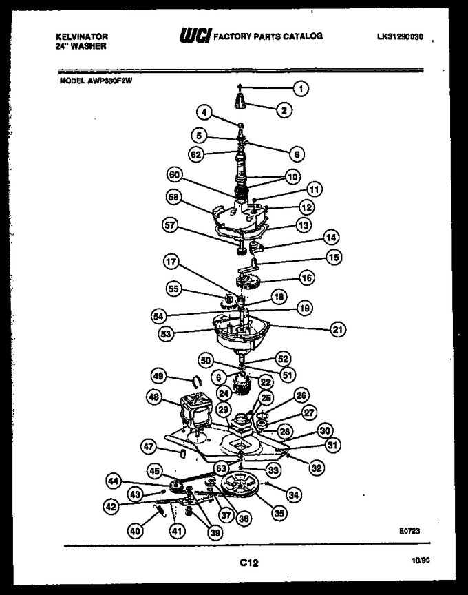 Diagram for AWP330F2D
