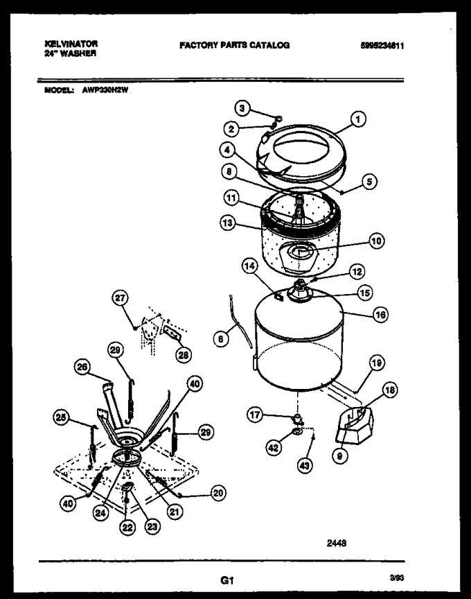 Diagram for AWP330H2D