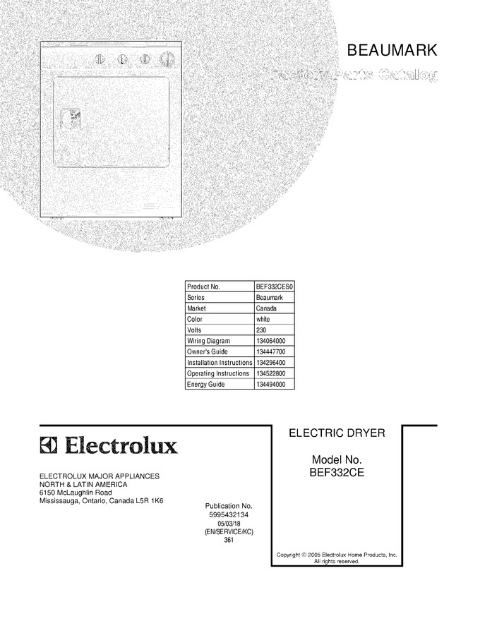 Diagram for BEF332CES0