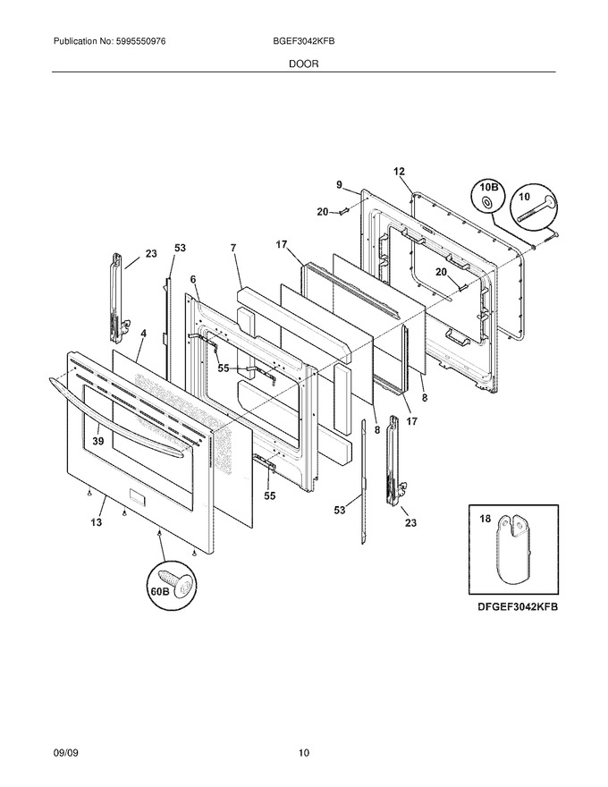Diagram for BGEF3042KFB