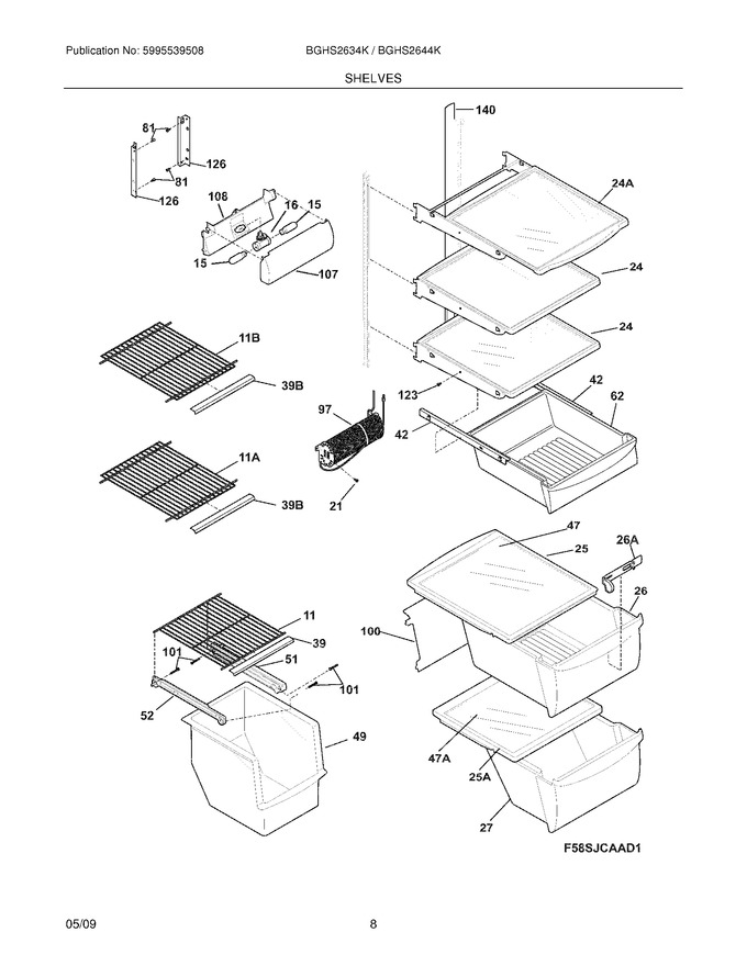 Diagram for BGHS2634KP0