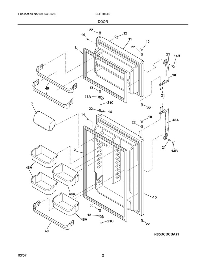Diagram for BLRT86TEW9