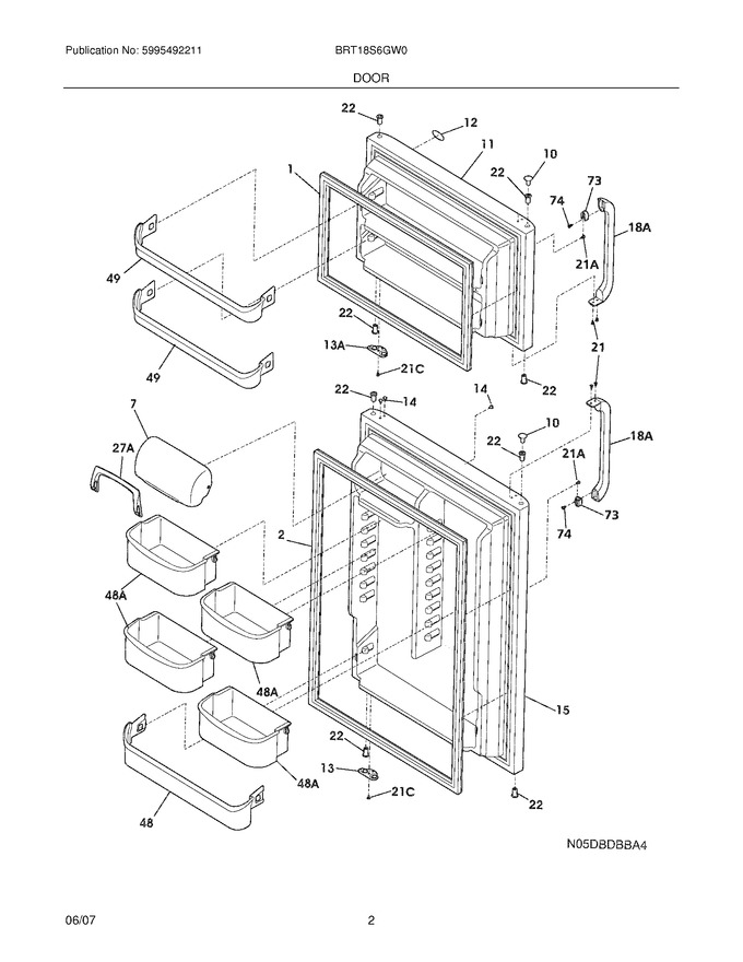 Diagram for BRT18S6GW0