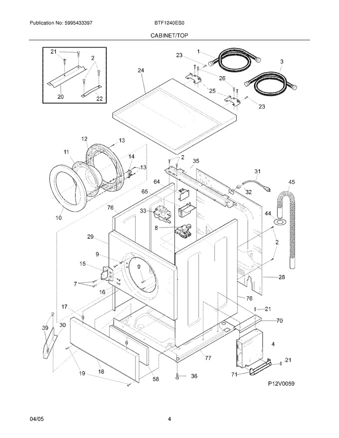 Diagram for BTF1240ES0