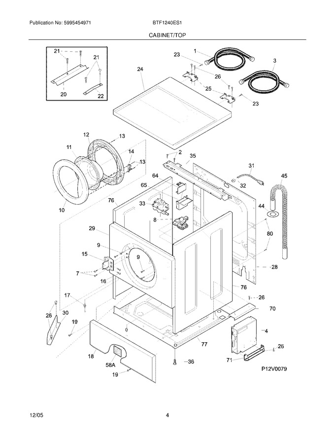 Diagram for BTF1240ES1