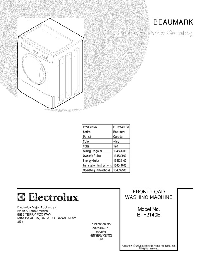 Diagram for BTF2140ES0