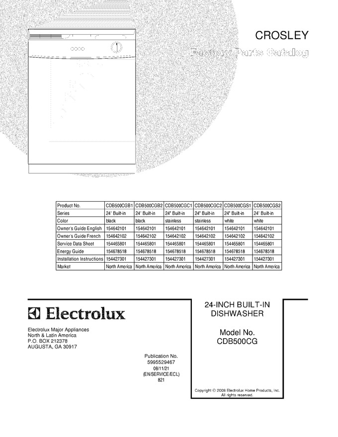 Diagram for CDB500CGB1