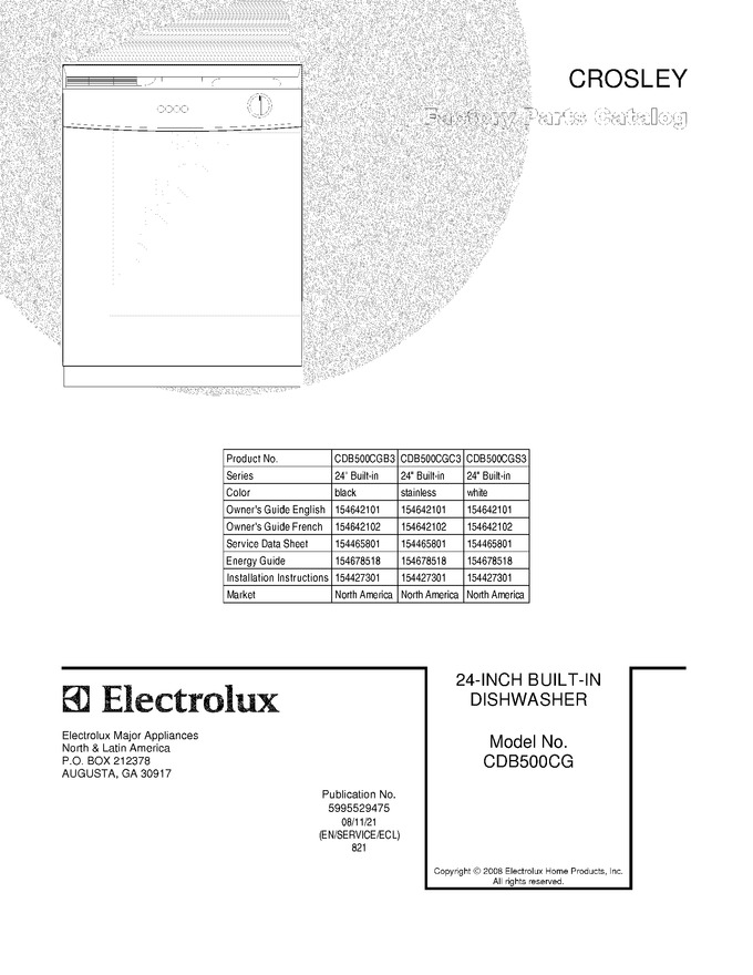 Diagram for CDB500CGB3