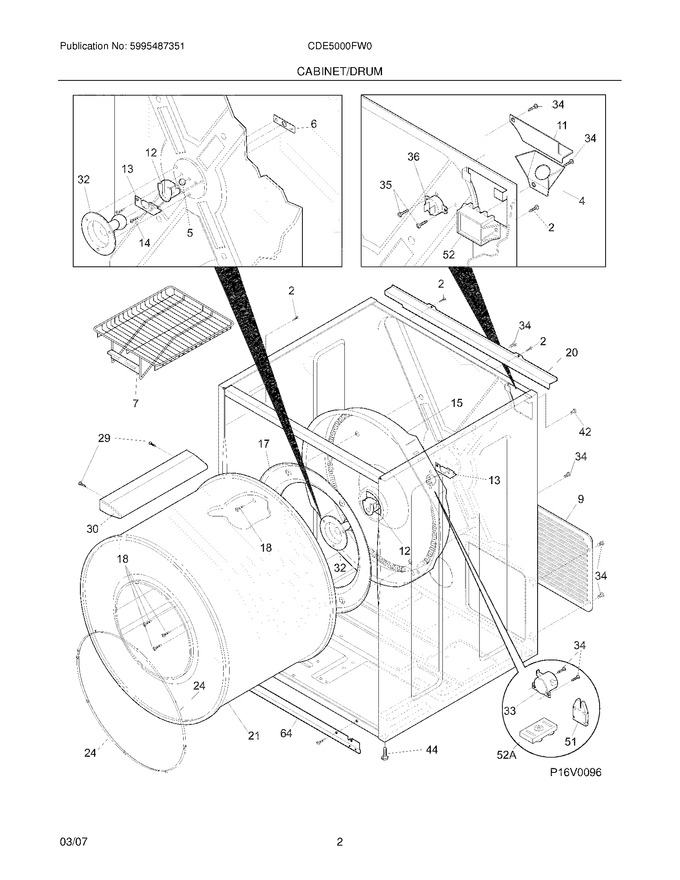 Diagram for CDE5000FW0