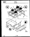 Diagram for 04 - Cooktop And Drawer Parts