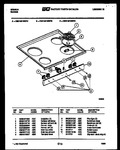 Diagram for 02 - Backguard And Cooktop Parts