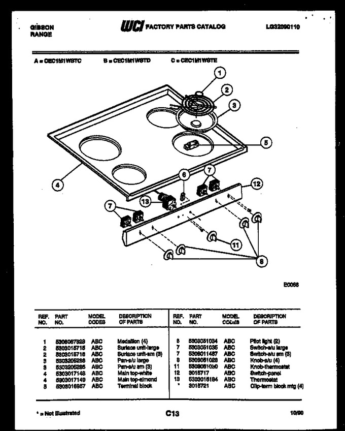 Diagram for CEC1M1WSTE