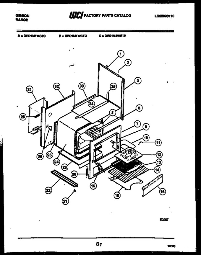 Diagram for CEC1M1WSTE