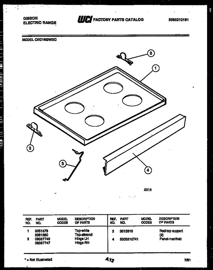 Diagram for CEC1M2WXC