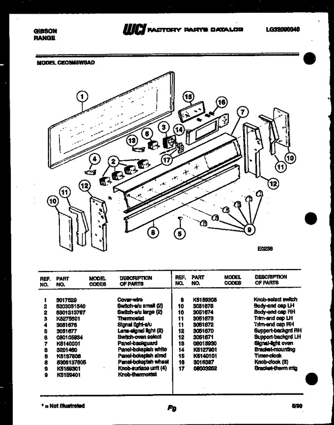 Diagram for CEC3M5WSAD