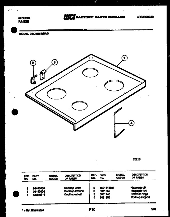 Diagram for CEC3M5WSAD