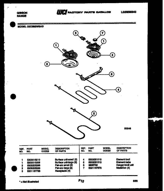 Diagram for CEC3M5WSAD