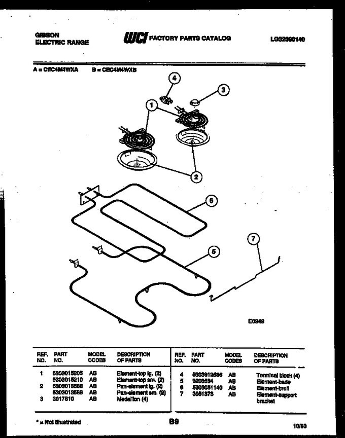 Diagram for CEC4M4WXB